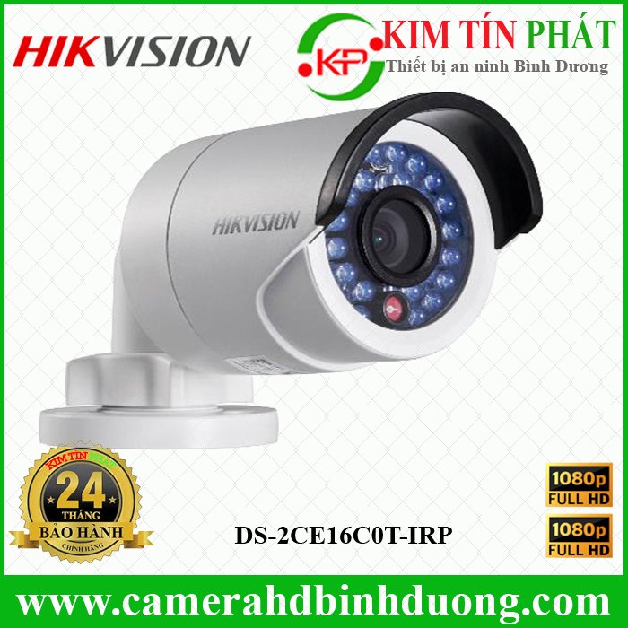 Camera HD-TVI HIKVISION DS-2CE16C0T-IRP