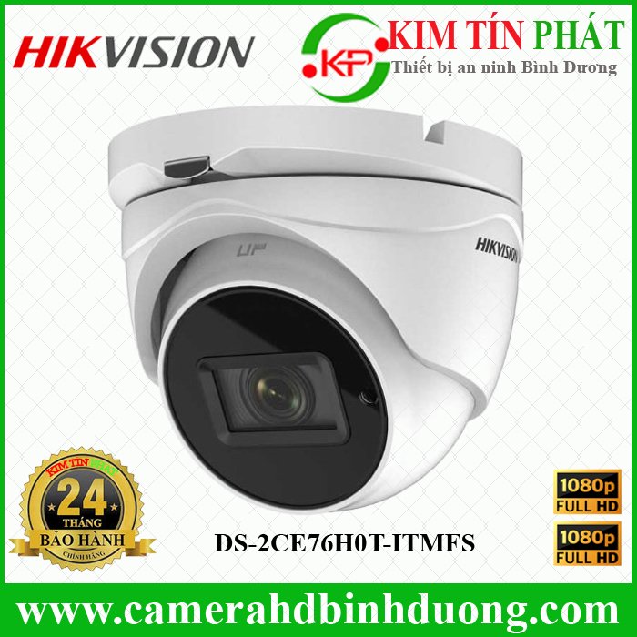 Camera HDTVI 2MP HIKVISION DS-2CE76D0T-ITMFS