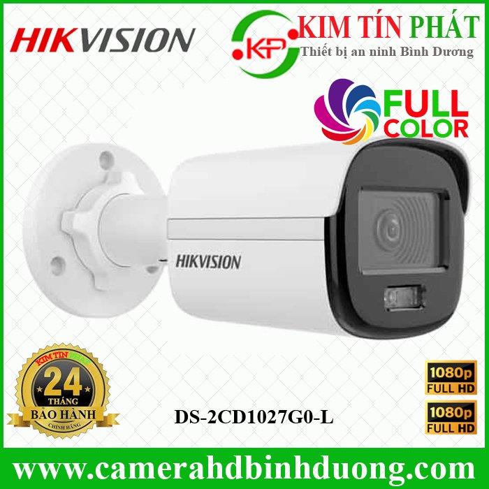 Camera IP Color 2MP HIKVISION DS-2CD1027G0-L