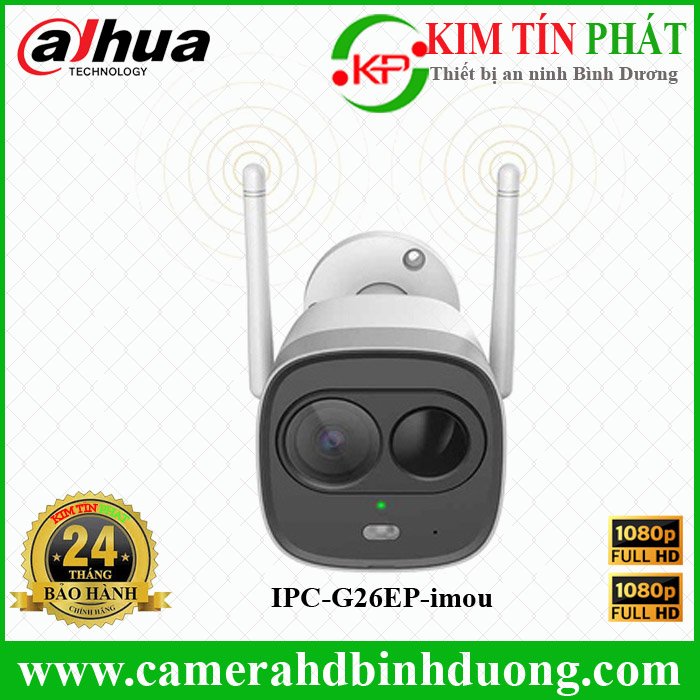 Camera IP Wifi 2.0MP IPC-G26EP-IMOU