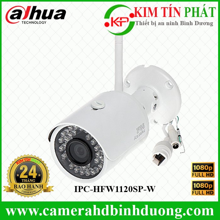 Camera IP Wifi 1.3MP DAHUA DH-IPC-HFW1120SP-W