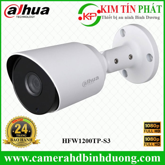 Camera HDCVI 2MP Dahua HAC-HFW1200TP-S3