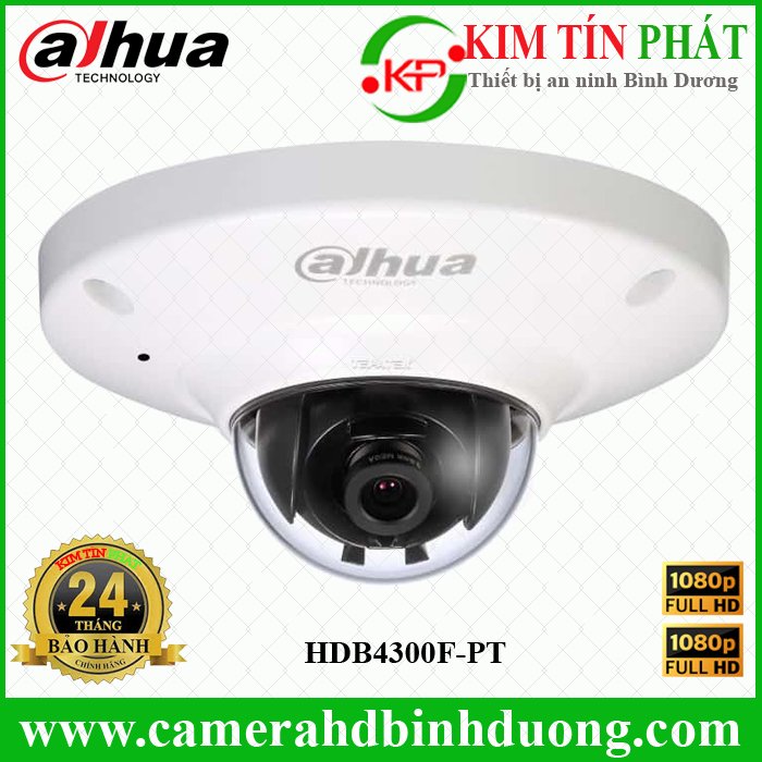 Camera IP 3MP DAHUA HDB4300F-PT