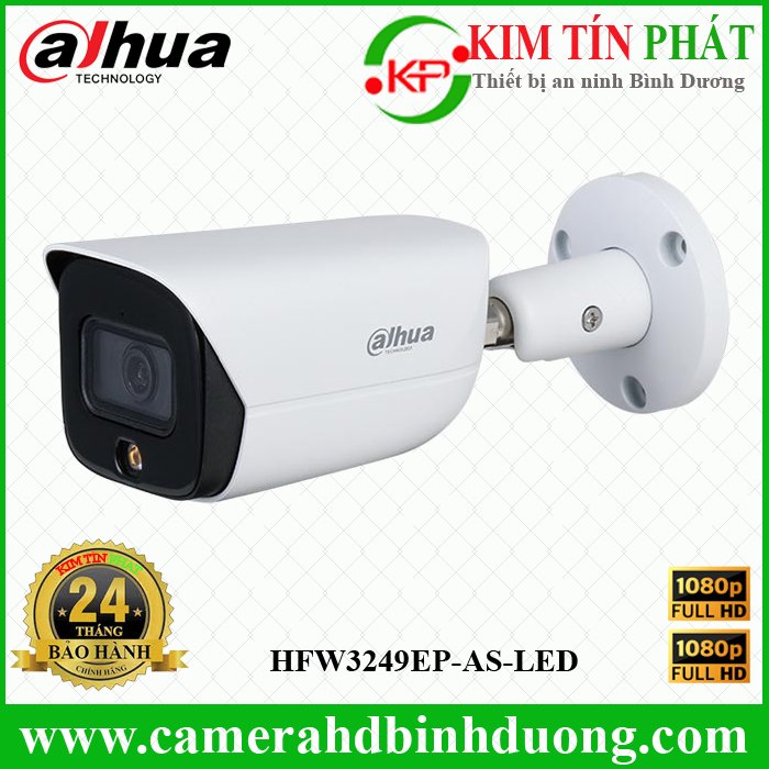 Camera IP Full-Color 2MP DAHUA DH-IPC-HFW3249EP-AS-LED